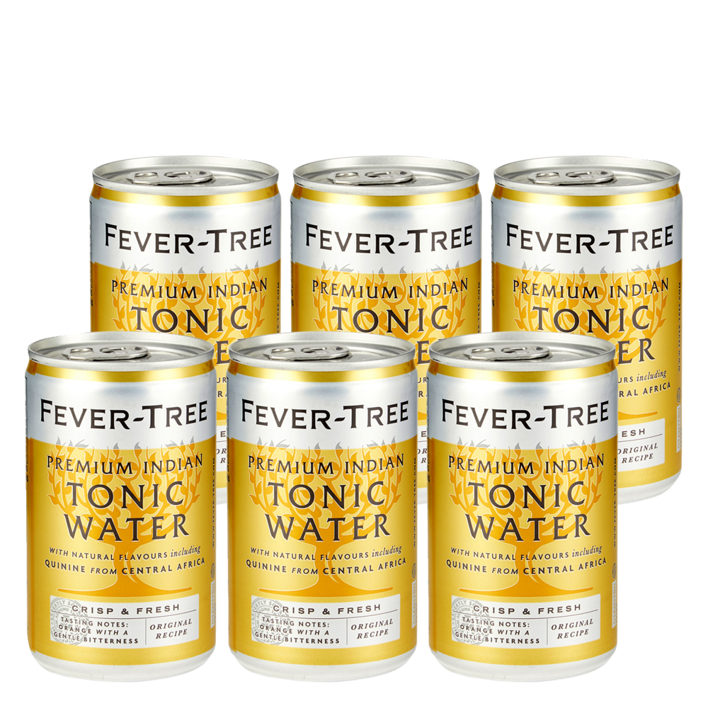 FEVERTREE Premium Indian tonic water 6-pack