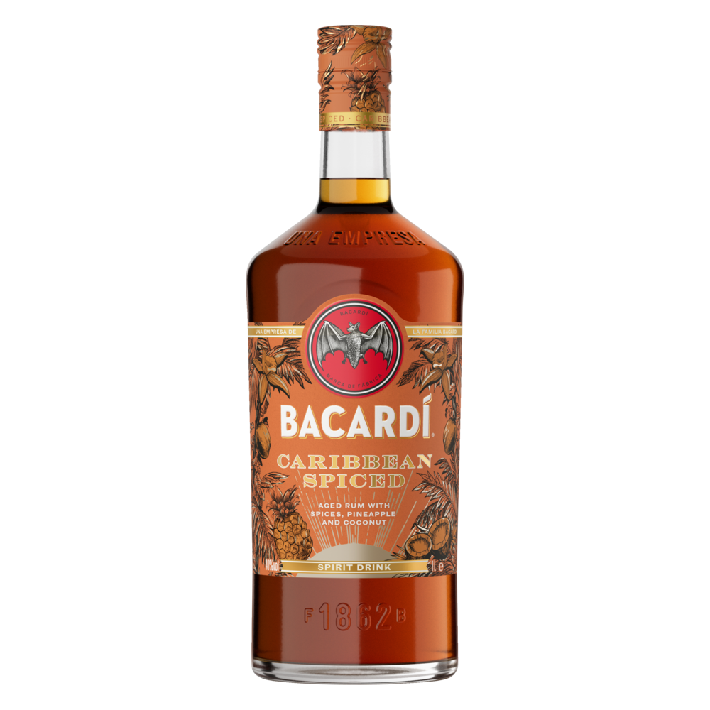Bacardi Caribbean Spiced Rum 700ml