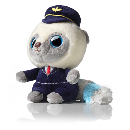 Yoohoo tøjdyr Pilot, 15 cm.
