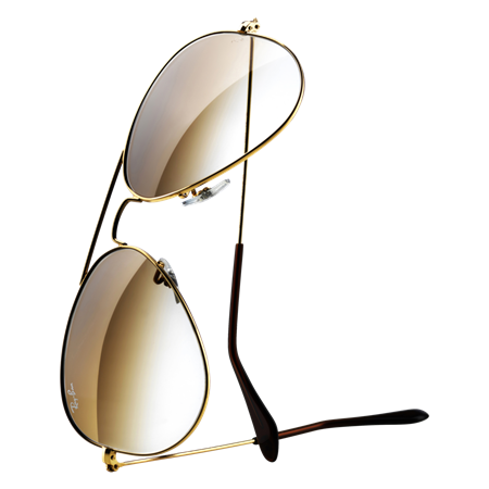 Ray-Ban® Aviator Aurinkolasit Arista, gradient brown lenses