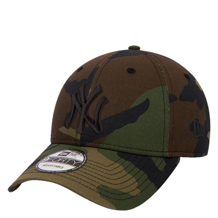 9forty MLB League Cap Camo Black