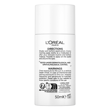Revitalift Clinical Daily Anti-UV Fluid Daily Anti-UV Fluid SPF 50