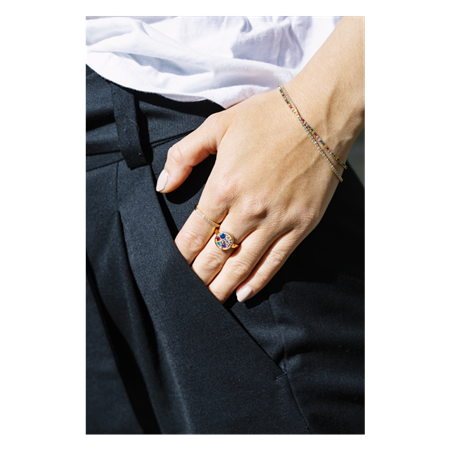 Ellera rannekoru 18k gold plated