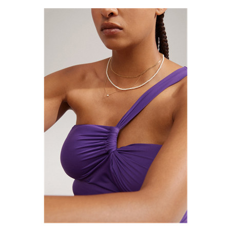 Halskæde 3-in-1 Gold plated / pearls