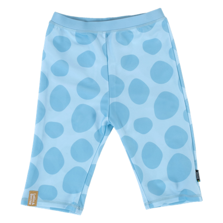 UV-shorts - Lyseblå prikker