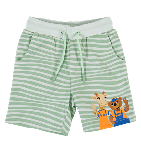 Shorts - Grønne bølger Str. 86/92