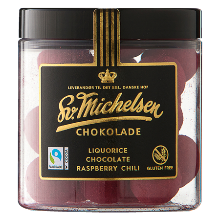 Liquorice chocolate Raspberry/Chili