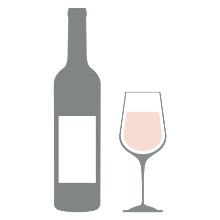 Raspberry & Peach Sparkling wine