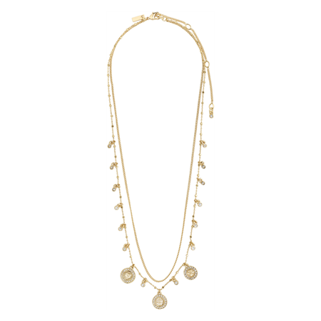 Necklaces 2-in-1 Gold plated