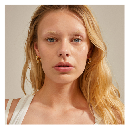 RAELYNN øreringe Gold plated