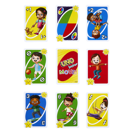 UNO Junior MOVE! kortspil