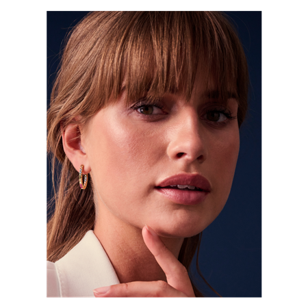 Ellisse Piccolo korvakorut 18k gold plated