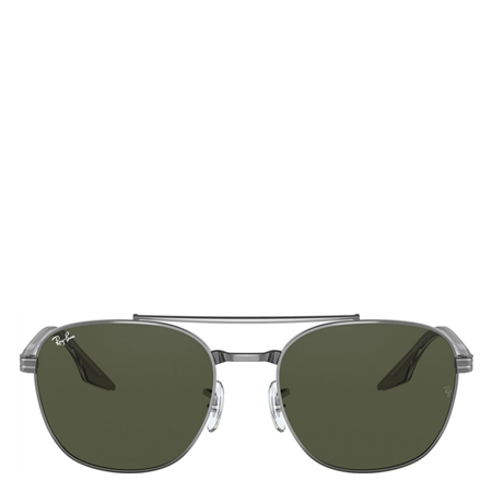 Ray-Ban® Men's Metal Solbriller Gunmetal, green lenses