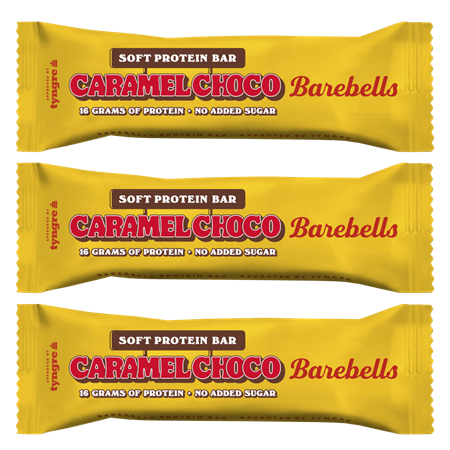 Soft Bar Caramel Choco 3-pack