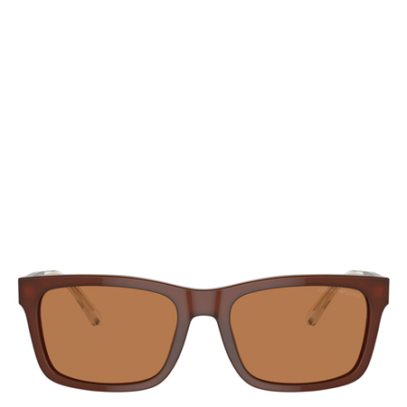 Emporio Armani® Aurinkolasit Shiny Opaline Brown Brown lenses