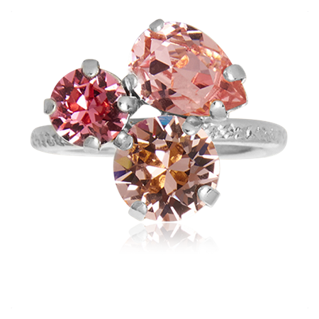 Colette Sormus Pink combo / rhodium