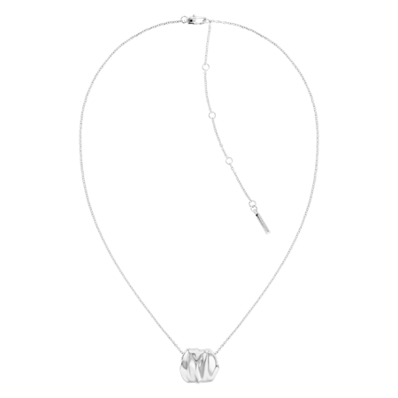 CK Sculptural kaulakoru Silver coloured
