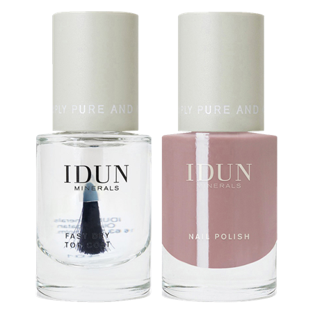 Nail Polish & Top Coat Set Rökkvarts