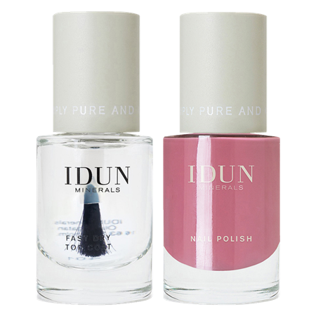 Nail Polish & Top Coat Set Anhydrit