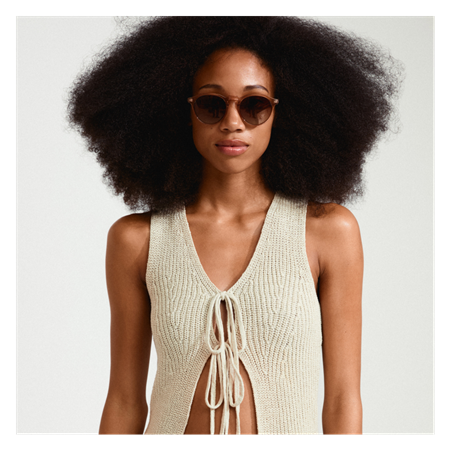 Aurinkolasit Alejandra Light brown frame, brown lenses