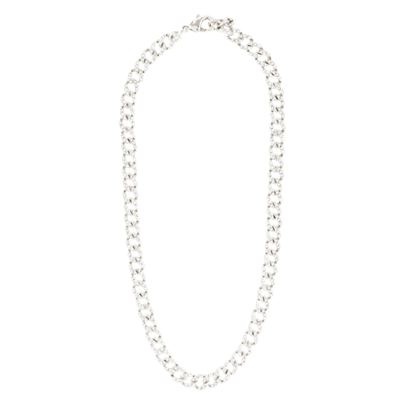 TEKLA kaulakoru Silver plated / Crystals