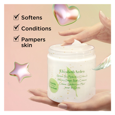Green Tea Pistachio Crunch Honey Drops Body Cream