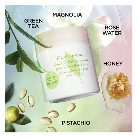 Green Tea Pistachio Crunch Honey Drops Body Cream