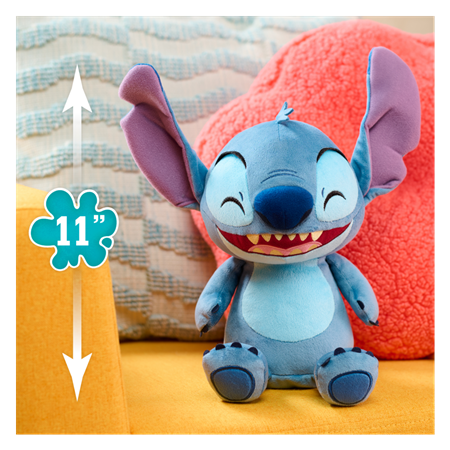 Disney Stitch Bamse med lyd og bevælgelse H: 28 cm