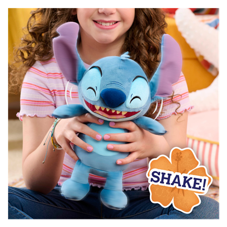 Disney Stitch Bamse med lyd og bevælgelse H: 28 cm