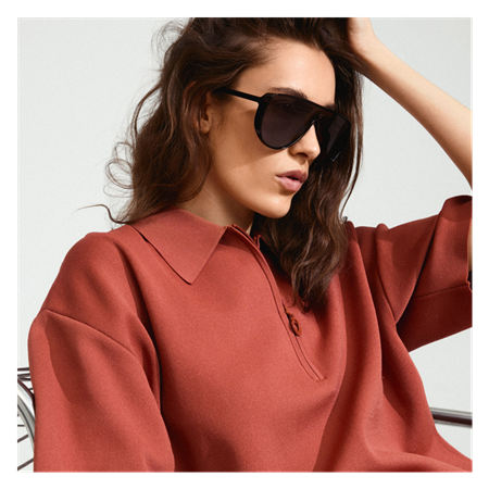 Aurinkolasit Amari Black frame, black lenses