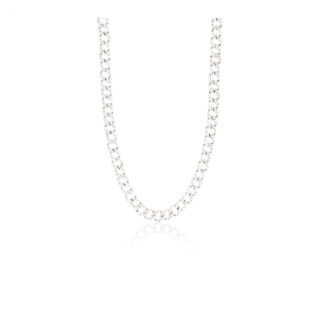 TEKLA kaulakoru Silver plated / Crystals
