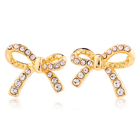 SERAFINA øreringe Gold plated / Crystals