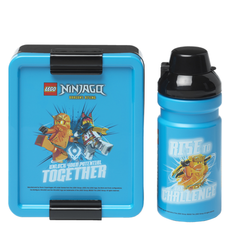 LEGO® Ninjago madkasse og drikkedunk