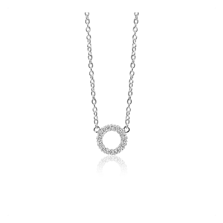 Biella kaulakoru Rhodium sterling silver 925