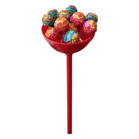 Mega Lollipop 15 st. diverse klubbor