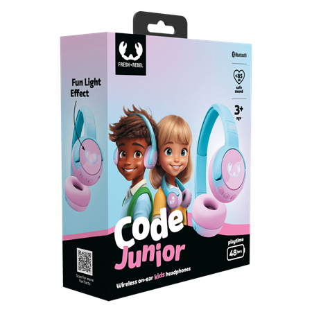 Code Junior wireless hovedtelefoner Cool Candy