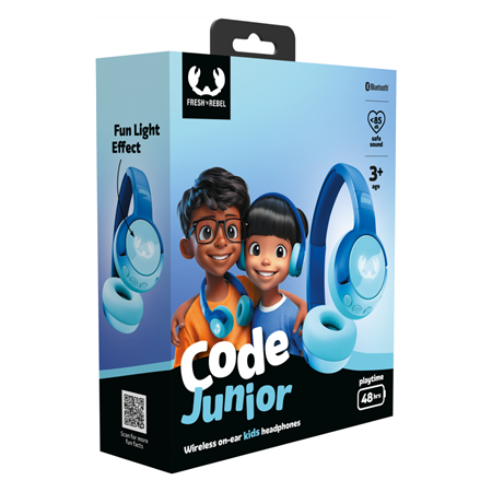 Code Junior wireless hovedtelefoner Wavy Water