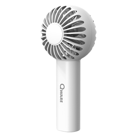 Håndholdt miniventilator White