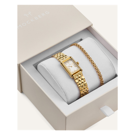Timeless Watch & Darling Bracelet 18K PVD gold plated