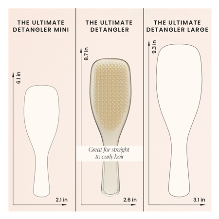 Hiusharja Chrome Ultimate Detangler Gold