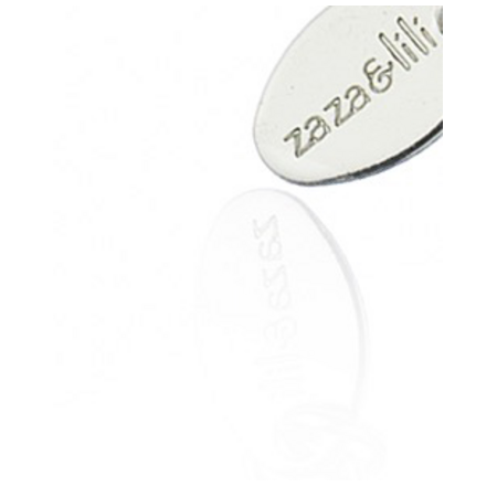 Tennishalsband Rhodium plated