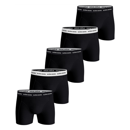 Bokserit 5-pack black