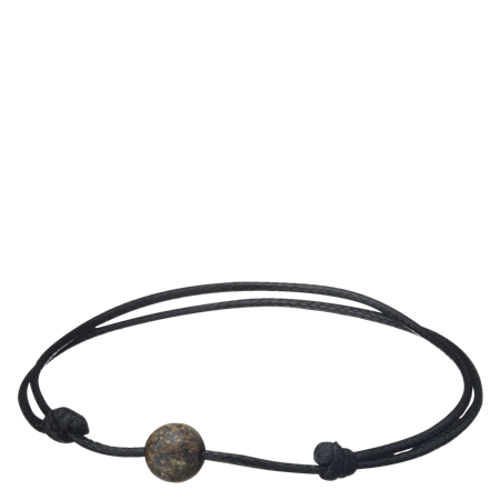 Armbåndssett Matte brown / cord