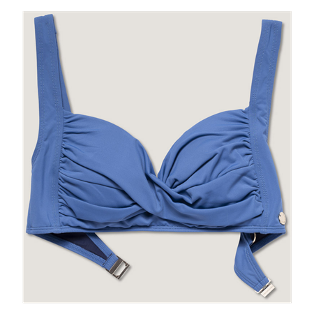 Medea Solid bikiniyläosa High Tide Blue Koko 44
