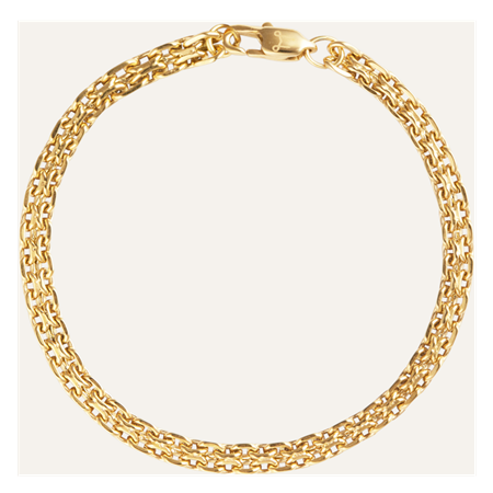 Timeless Watch & Darling Bracelet 18K PVD gold plated