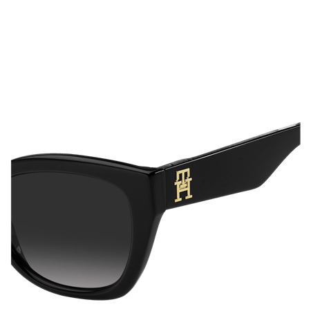 Tommy Hilfiger Aurinkolasit Black, grey gradient lenses