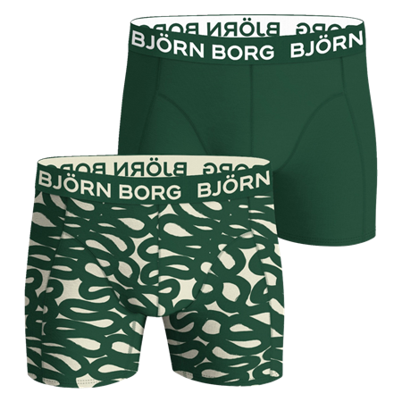 Poikien bokserit 2-pack green
