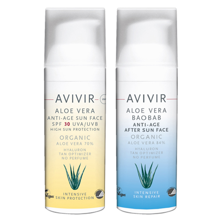 Aloe Vera Anti-age Sun Face SPF 30 & Bao Bab After Sun Face