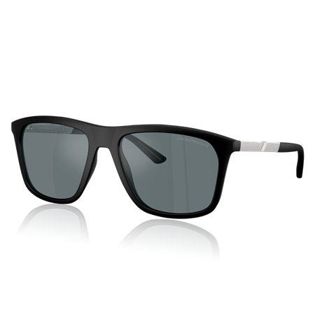 Emporio Armani® Aurinkolasit Matte Black Matte black, grey lenses