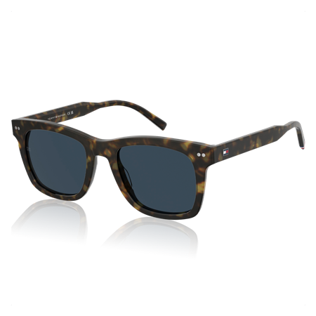 Tommy Hilfiger Havana Aurinkolasit Havana, blue lenses